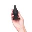 Черная анальная втулка Spade M - 10 см. - Черная анальная втулка Spade M - 10 см.