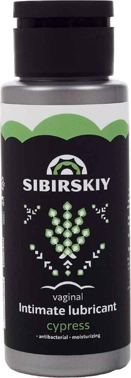 Интимный лубрикант на водной основе SIBIRSKIY с ароматом кипариса - 100 мл.