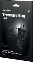 Черный мешочек для хранения игрушек Treasure Bag L