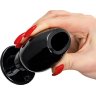 Черная анальная втулка Basic L - 7,5 см.