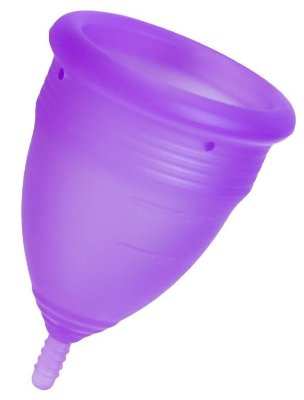 Фиолетовая менструальная чаша Lila S  Цена 1 201 руб. В отличие от прокладок и тампонов, которые, как уже доказано, отрицательно влияют на женское интимное здоровье, менструальная чаша абсолютно безопасна и удобна в применении. К тому же, ее можно использовать не один раз, что очень удобно и практично. Но самое главное – с менструальной чашей ты можешь забыть о таких неприятных моментах, как протекание и неприятный запах. С менструальной чашей эти дни пройдут гораздо комфортнее, чем ты можешь себе представить. В комплекте имеется мешочек для хранения. Страна: Китай. Материал: силикон.
