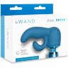 Синяя насадка Dual для вибратора Le Wand Petite