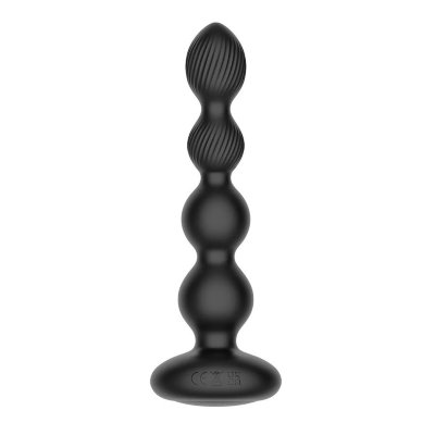 Черная анальная виброёлочка Nexus Tornado Beaded Probe Large с функцией вращения Диаметр: 4.5 см. Nexus Tornado Probe — это вращающийся и вибрирующий стимулятор с дистанционным управлением. Поднимите свою игру на новый уровень. В арсенале втулки 6 режимов вибрации, пульсации и усиления, а также 3 скорости вращения. Эта игрушка отлично подходит для новичков или для тех, кто хочет получить больше удовольствия и интересных ощущений от ротации. Используйте волнистый стержень как анальные бусы постепенно вводя и извлекая стимулятор для получения невероятных ощущений. А вибрация и вращение доведут до восторга любого пользователя. Пульт дистанционного управления работает на расстоянии до 8 метров, так что вы сможете наслаждаться Tornado Probe в одиночку или с партнёром. Эта перезаряжаемая игрушка изготовлена из силикона высокого качества, а ее корпус полностью водонепроницаем и отлично подходит для игр в ванной или душе. Рабочая длина - 18,8 см. Страна: Великобритания. Материал: силикон. Батарейки: встроенный аккумулятор.