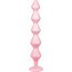 Розовая анальная цепочка с кристаллом Chummy - 16 см.  Цена 1 209 руб. - Розовая анальная цепочка с кристаллом Chummy - 16 см.