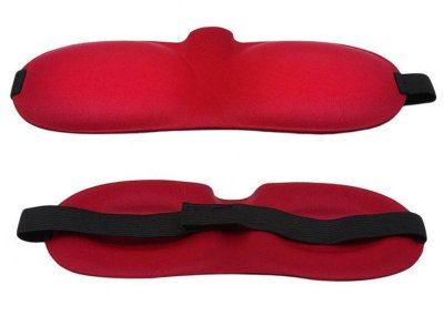 Красная глухая маска на резинке  Цена 893 руб. Комфортная и лаконичная красная маска, способна стать незаменимым аксессуаром сессий BDSM, который поможет расслабиться и почувствовать полноту сексуальных ласк. Маска изготовлена из современного мягкого материала. Маска регулируется при помощи липучки на резинке. Размер универсальный. Страна: Россия. Материал: текстиль.