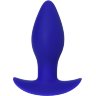 Синяя анальная вибровтулка Fancy - 10,7 см.