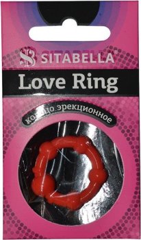 Эрекционное кольцо из киберкожи со стимулирующими бусинами