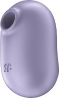 Сиреневый вакуумный вибростимулятор клитора Satisfyer Pro To Go 2