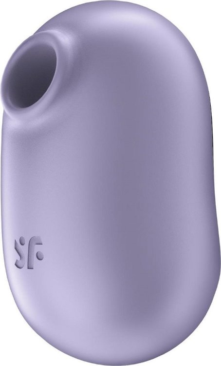 Сиреневый вакуумный вибростимулятор клитора Satisfyer Pro To Go 2