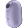 Сиреневый вакуумный вибростимулятор клитора Satisfyer Pro To Go 2