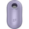 Сиреневый вакуумный вибростимулятор клитора Satisfyer Pro To Go 2