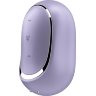 Сиреневый вакуумный вибростимулятор клитора Satisfyer Pro To Go 2