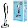 Стальной стимулятор простаты Stainless Steel Prostate Plug - 11,5 см.