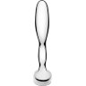 Стальной стимулятор простаты Stainless Steel Prostate Plug - 11,5 см.