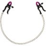 Зажимы на соски Silicone Nipple Clamps с цепочкой