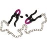 Зажимы на соски Silicone Nipple Clamps с цепочкой