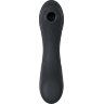 Черный вакуум-волновой вибростимулятор Satisfyer Curvy Trinity 4