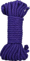 Фиолетовая верёвка для связывания и фиксации Bind Tie - 9,14 м.