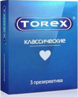 Гладкие презервативы Torex Классические - 3 шт.