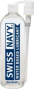 Лубрикант Swiss Navy Water Based Lube на водной основе - 946,3 мл.