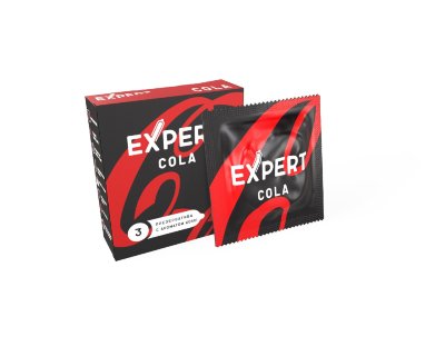 Презервативы с ароматом колы Expert Cola - 3 шт.  Цена 538 руб. Длина: 18 см. Презервативы гладкие с ароматом колы изготовлены из натурального латекса без запаха и протестированы с помощью электронной системы контроля качества. Имеют дополнительную смазку для повышенного комфорта. Отличаются высокой тонкостью, сохраняя надёжность и чувствительность. Номинальная ширина - 52 мм. Толщина стенки - 0,06 мм. В упаковке - 3 шт. Страна: Тайланд. Материал: латекс. Объем: 3 шт.