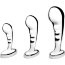 Набор из 3 стальных стимуляторов простаты Stainless Steel P-spot Training Set - Набор из 3 стальных стимуляторов простаты Stainless Steel P-spot Training Set