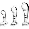 Набор из 3 стальных стимуляторов простаты Stainless Steel P-spot Training Set
