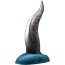 Черно-голубой фаллоимитатор Дельфин small - 25 см.  Цена 11 854 руб. - Черно-голубой фаллоимитатор Дельфин small - 25 см.