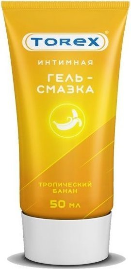 Смазка на водной основе TOREX Тропический банан - 50 мл.