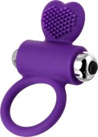 Фиолетовое виброкольцо с ресничками JOS PERY