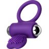 Фиолетовое виброкольцо с ресничками JOS PERY