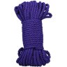 Фиолетовая верёвка для связывания и фиксации Bind Tie - 15,24 м.