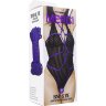 Фиолетовая верёвка для связывания и фиксации Bind Tie - 15,24 м.