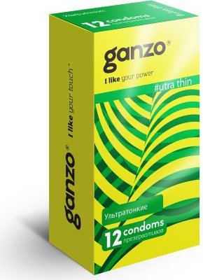 Ультратонкие презервативы Ganzo Ultra thin - 12 шт. Длина: 18 см. Любителям естественных ощущений надо запомнить лишь одно название презервативов — Ganzo Ultra Thin. Супертонкие презервативы в обильной смазке на водной основе сохраняют максимальный комфорт во время секса. При этом уровень защиты остаётся на потрясающе высоком уровне. Прозрачные презервативы Ganzo Ultra thin цилиндрической формы с накопителем, силиконовой смазкой и супер тонкими стенками для более естественных ощущений. Изготовлены из натурального высококачественного латекса. Проверены с использованием электростатической технологии для большей надежности. Толщина стенки - 0,049 мм. Ширина - 52+/-2 мм. В упаковке - 12 шт. Страна: Великобритания. Материал: латекс. Объем: 12 шт.