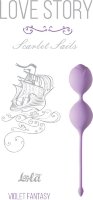 Сиреневые вагинальные шарики Scarlet Sails