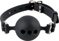Силиконовый кляп-шар с отверстиями для дыхания Silicone Breathable Ball Gag Small