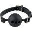 Силиконовый кляп-шар с отверстиями для дыхания Silicone Breathable Ball Gag Small  Цена 7 608 руб. - Силиконовый кляп-шар с отверстиями для дыхания Silicone Breathable Ball Gag Small