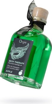 Массажное масло Orgie Lips Massage со вкусом яблока - 100 мл.
