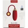 Красное интерактивное виброяйцо Ella Neo