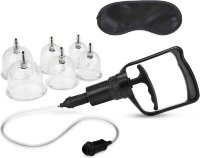Набор из 6 вакуумных банок с насосом Erotic Suction Cupping Set