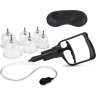 Набор из 6 вакуумных банок с насосом Erotic Suction Cupping Set