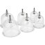 Набор из 6 вакуумных банок с насосом Erotic Suction Cupping Set - Набор из 6 вакуумных банок с насосом Erotic Suction Cupping Set