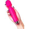 Розовый жезловый вибратор Peony - 20,5 см.