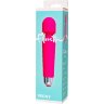 Розовый жезловый вибратор Peony - 20,5 см.
