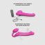 Ярко-розовый безремневой страпон Strap-on-me Vibrating Bendable Strap-On size M  Цена 17 603 руб. - Ярко-розовый безремневой страпон Strap-on-me Vibrating Bendable Strap-On size M