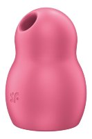 Малиновый вакуумный стимулятор клитора Satisfyer Pro To Go 1
