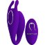 Фиолетовый U-образный вибратор для пар Bill с пультом ДУ  Цена 9 581 руб. - Фиолетовый U-образный вибратор для пар Bill с пультом ДУ