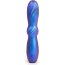 Синий фигурный вибромассажер со спиралевидным рельефом - 15 см.  Цена 3 905 руб. - Синий фигурный вибромассажер со спиралевидным рельефом - 15 см.