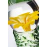Стеклянный фаллоимитатор со спиралевидным рельефом - 16,5 см.
