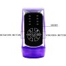 Фиолетовый ротатор Passionate Baron - 21,5 см.